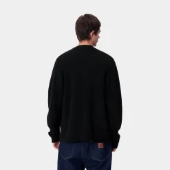 Strick>Carhartt WIP Merton Cardigan Black