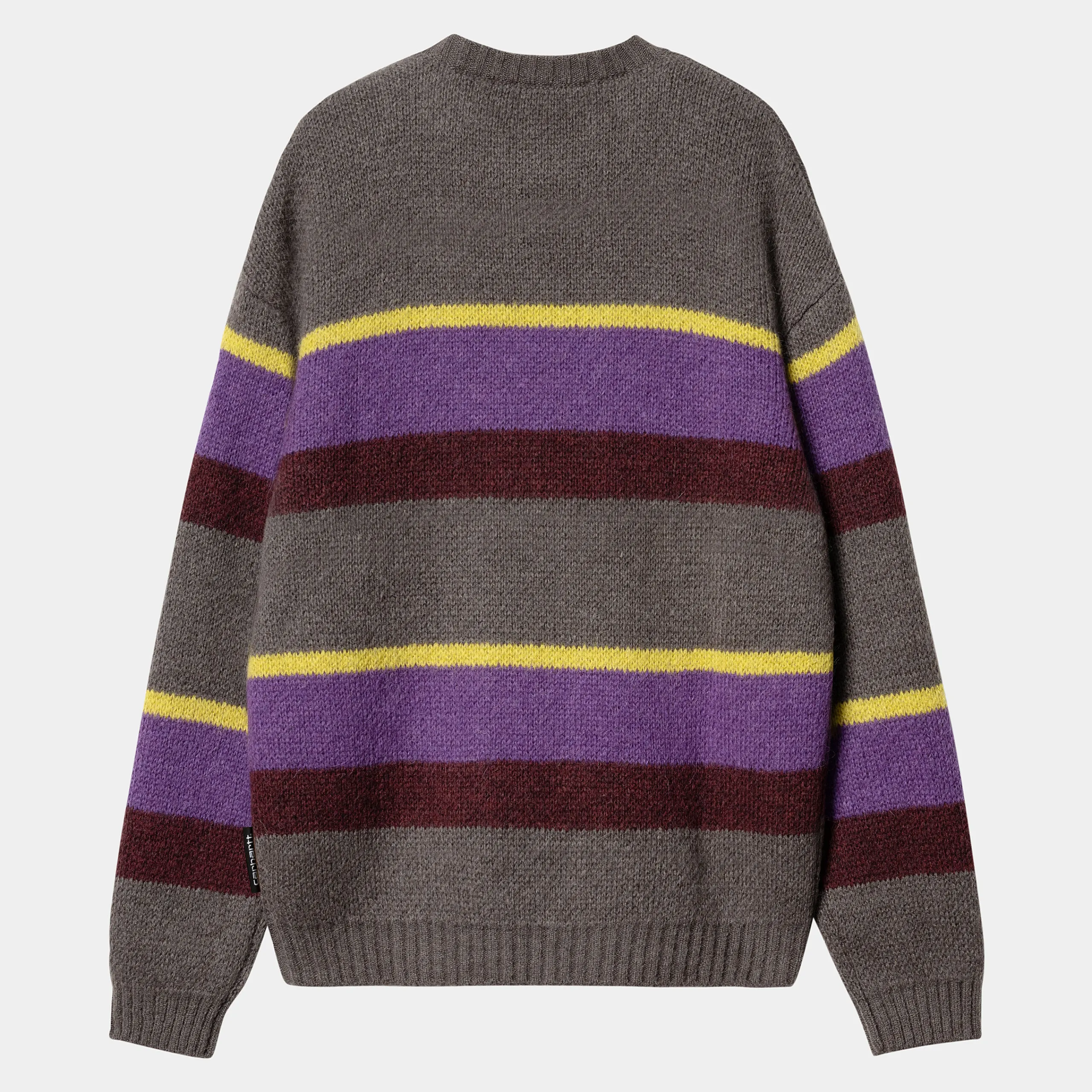 Strick>Carhartt WIP Merton Sweater Sundling Stripe, Aura