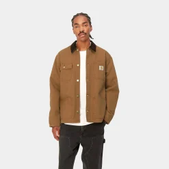 Jacken & Mäntel>Carhartt WIP Michigan Coat (Summer) Hamilton Brown / Tobacco