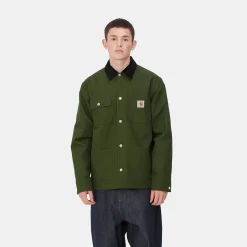 Jacken & Mäntel>Carhartt WIP Michigan Coat (Winter) Tarragon / Black