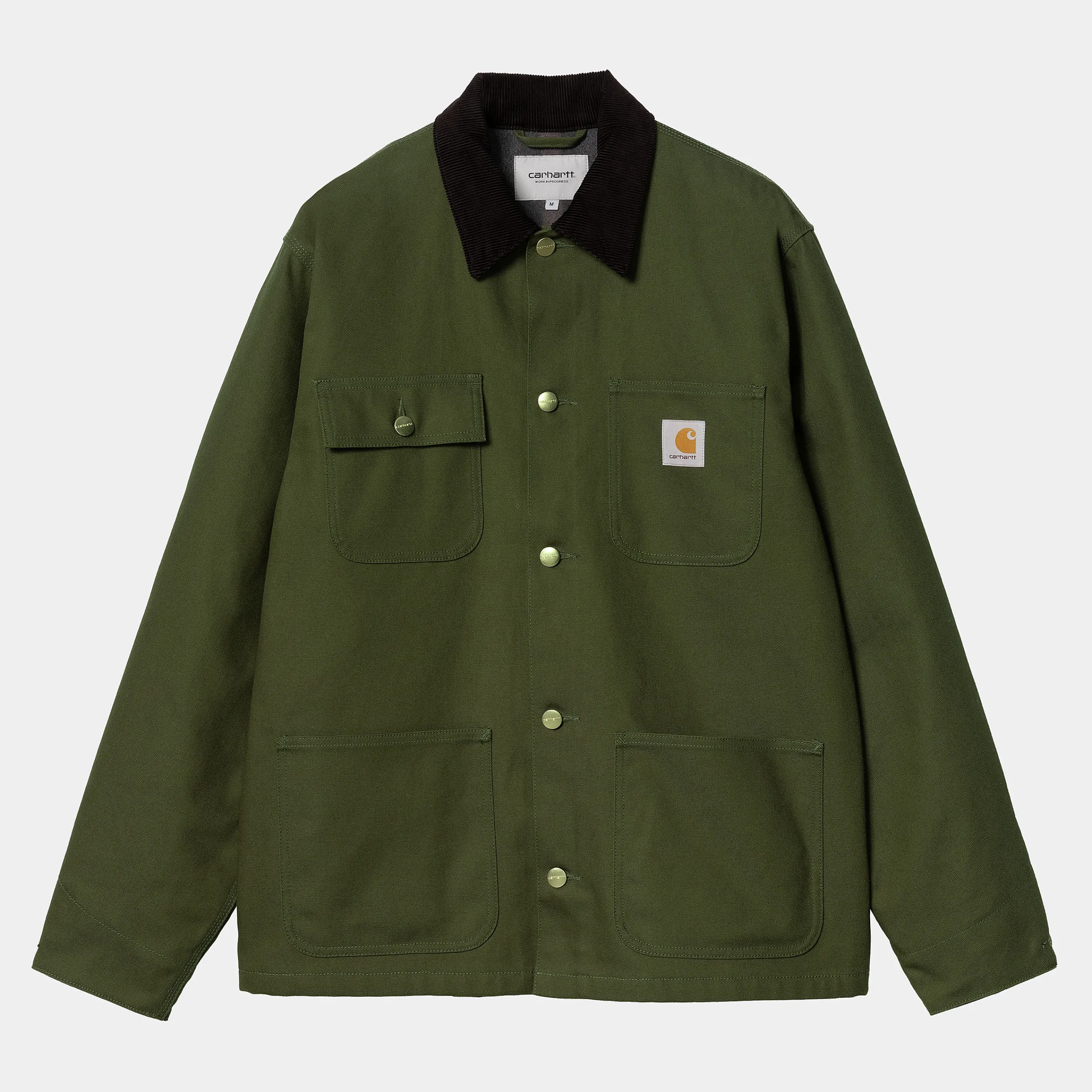 Jacken & Mäntel>Carhartt WIP Michigan Coat (Winter) Tarragon / Black