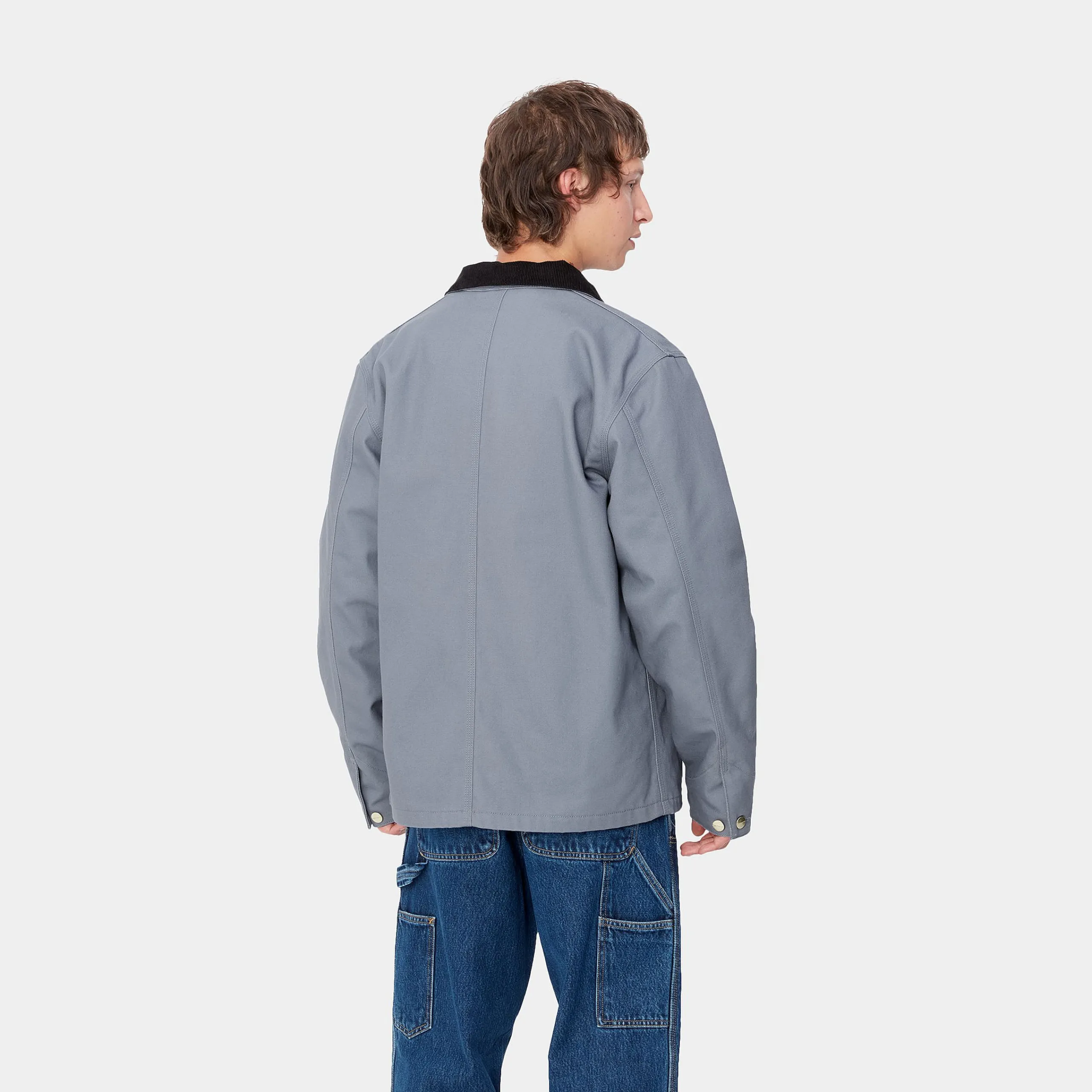 Jacken & Mäntel>Carhartt WIP Michigan Coat (Winter) Dove Grey / Black