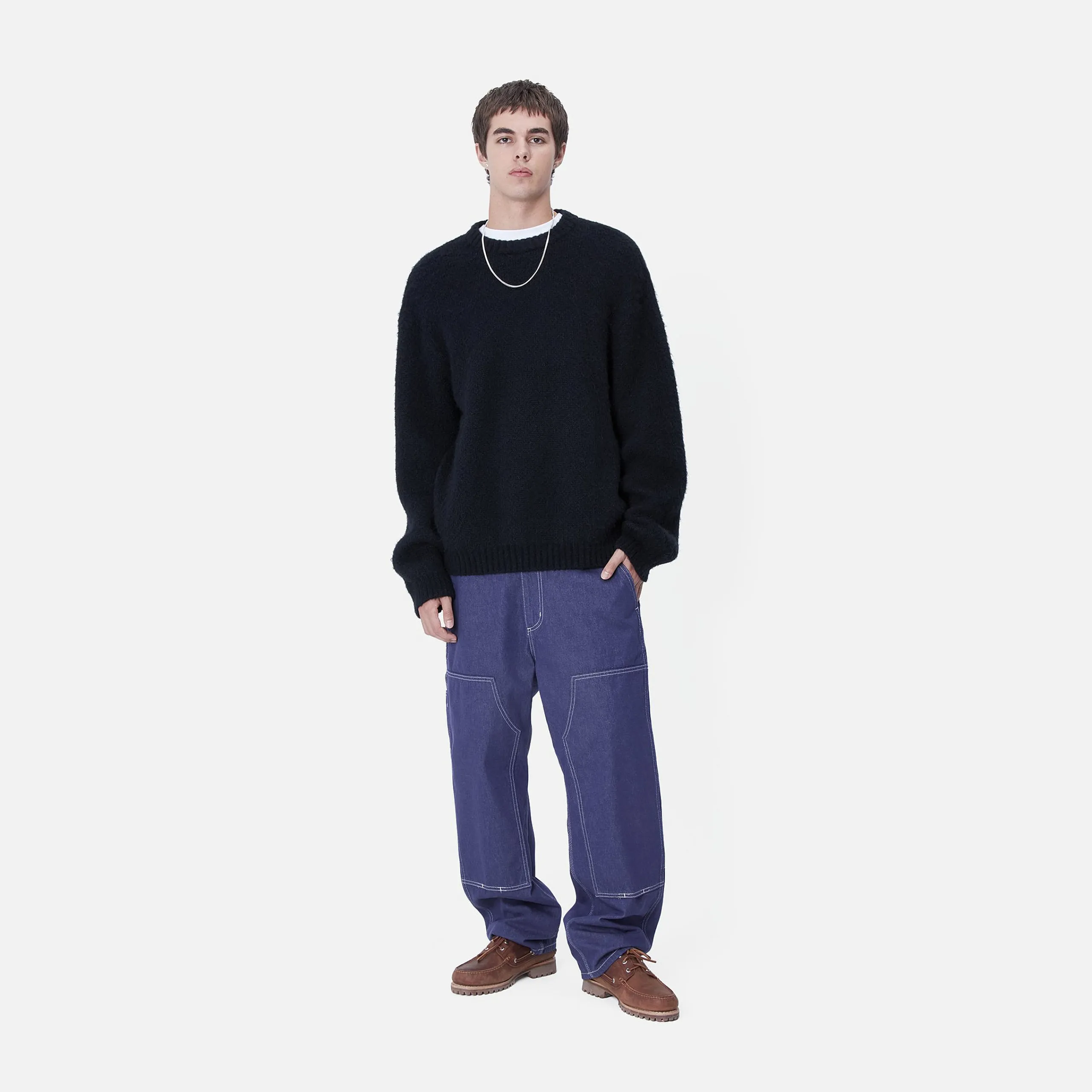 Denim|Hosen>Carhartt WIP Midland Double Knee Pant Aura