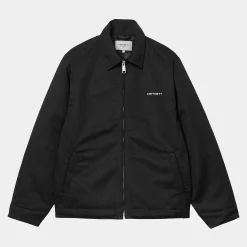 Jacken & Mäntel>Carhartt WIP Module Script Jacket Black / White