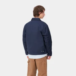 Jacken & Mäntel>Carhartt WIP Module Script Jacket Air Force Blue / White