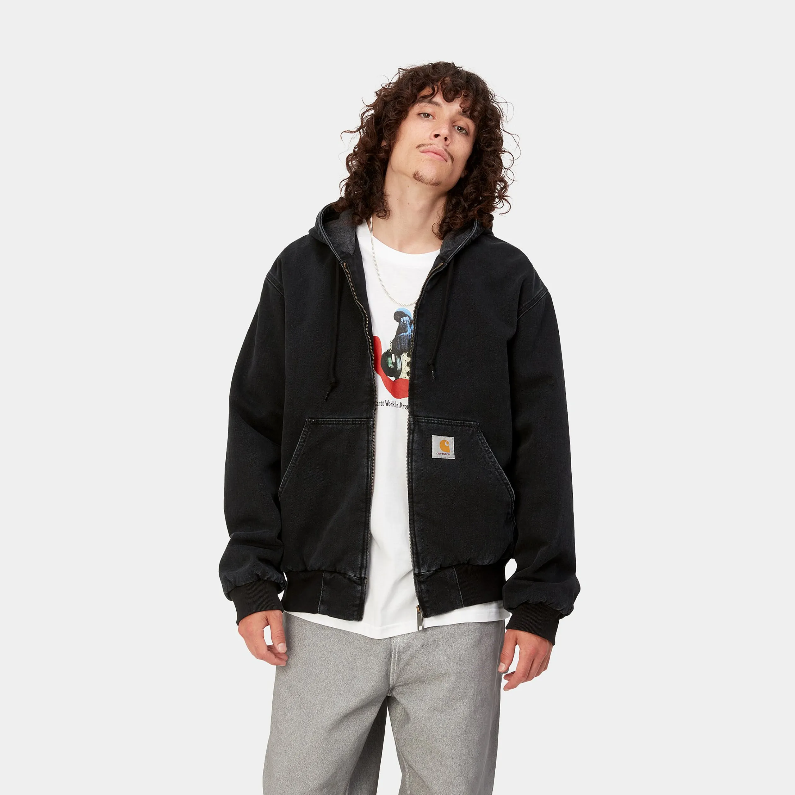 Jacken & Mäntel|Denim>Carhartt WIP OG Active Jacket (Winter) Black