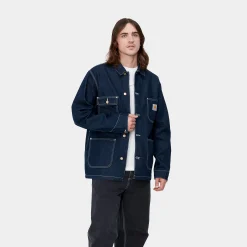 Jacken & Mäntel|Denim>Carhartt WIP OG Chore Coat Blue