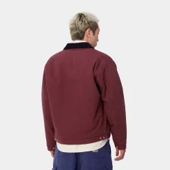 Jacken & Mäntel>Carhartt WIP OG Detroit Jacket (Winter) Malbec / Black