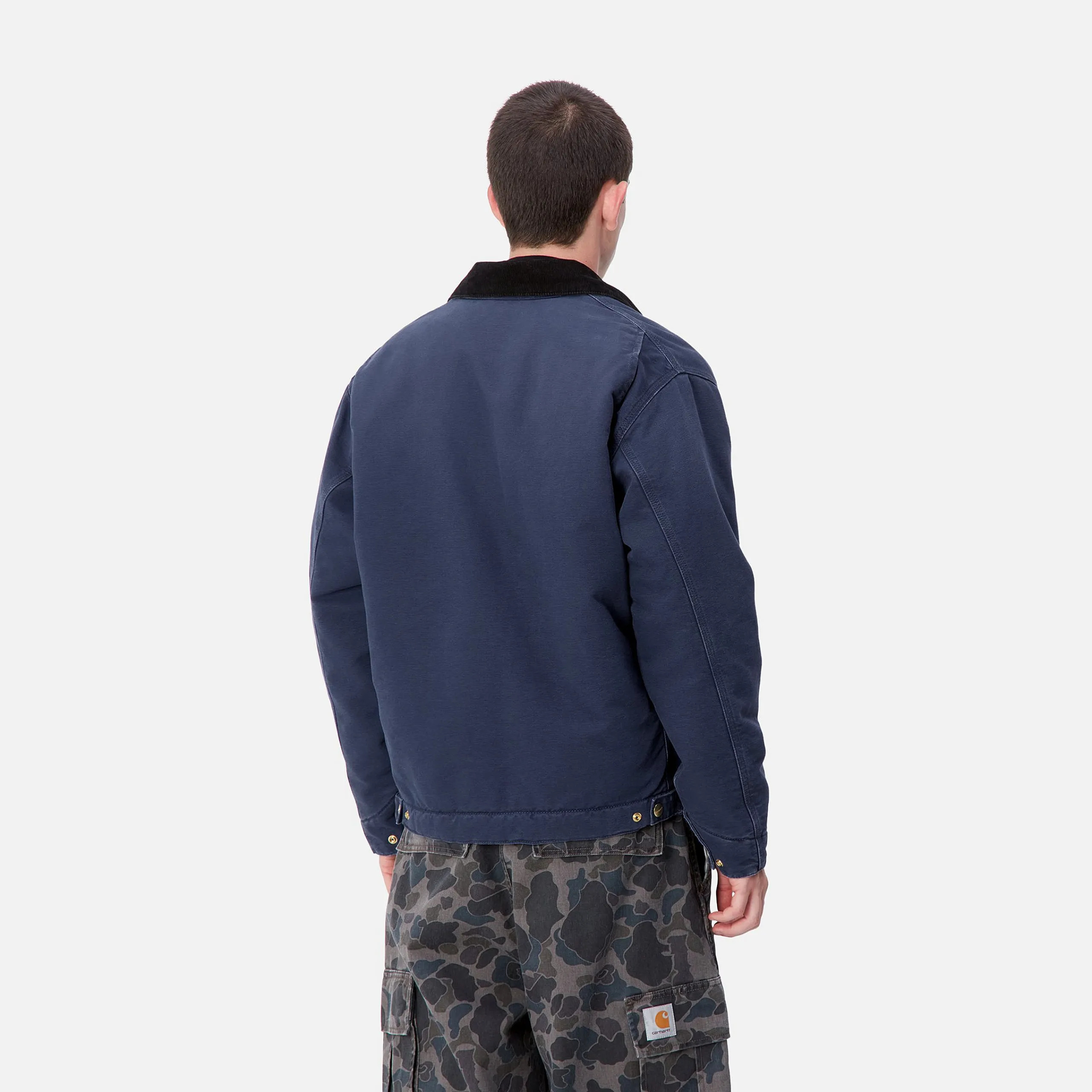 Jacken & Mäntel>Carhartt WIP OG Detroit Jacket (Winter) Air Force Blue / Black