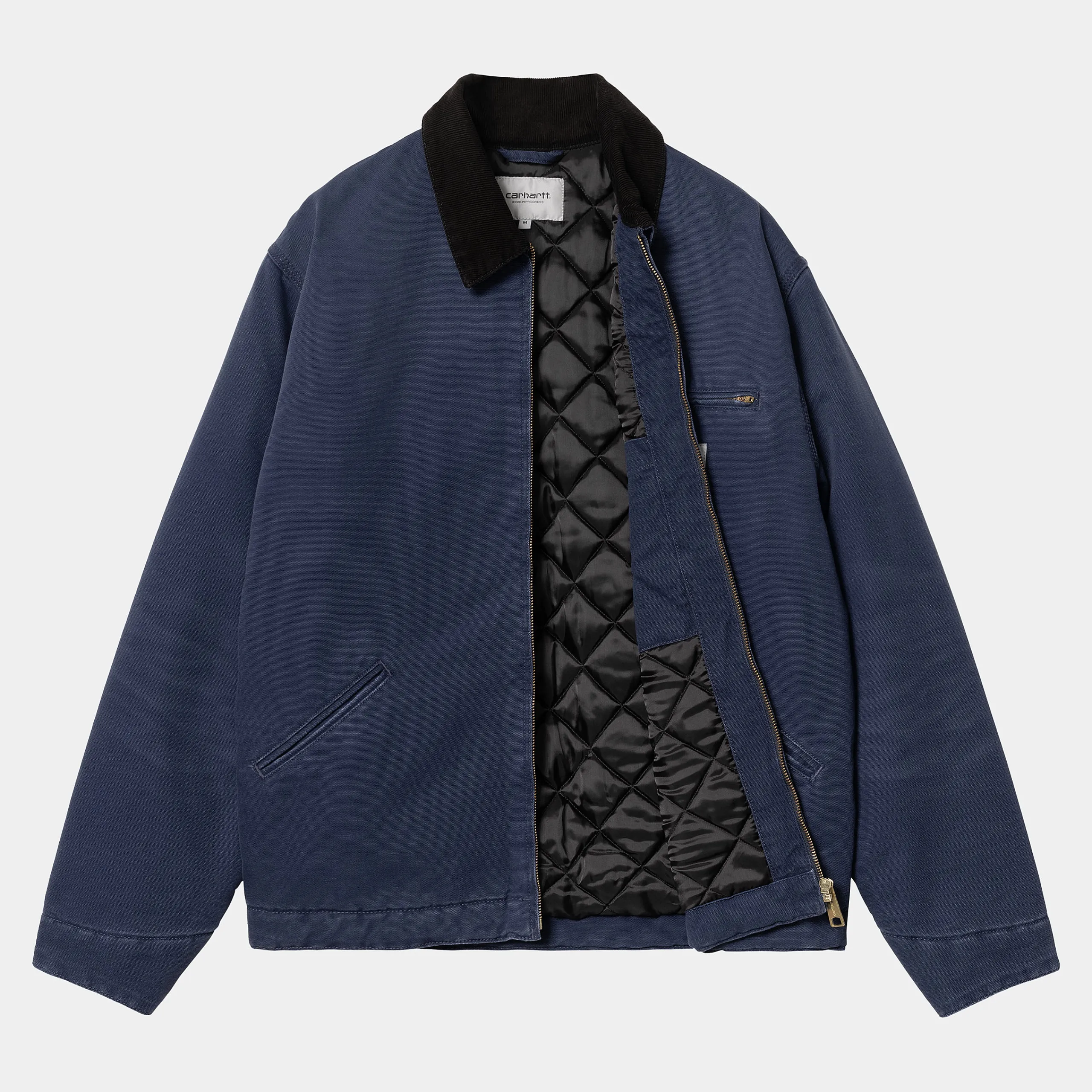 Jacken & Mäntel>Carhartt WIP OG Detroit Jacket (Winter) Air Force Blue / Black