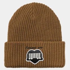 Accessoires|Accessoires>Carhartt WIP OG Heart Train Beanie Hamilton Brown