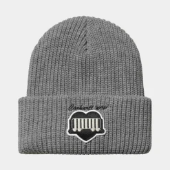 Accessoires|Accessoires>Carhartt WIP OG Heart Train Beanie Grey Heather