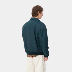 Jacken & Mäntel>Carhartt WIP Olten Bomber Duck Blue / Turmeric