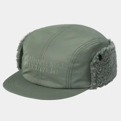 Accessoires|Accessoires>Carhartt WIP Olten Ear Guard Cap Duck Green / Duck Green
