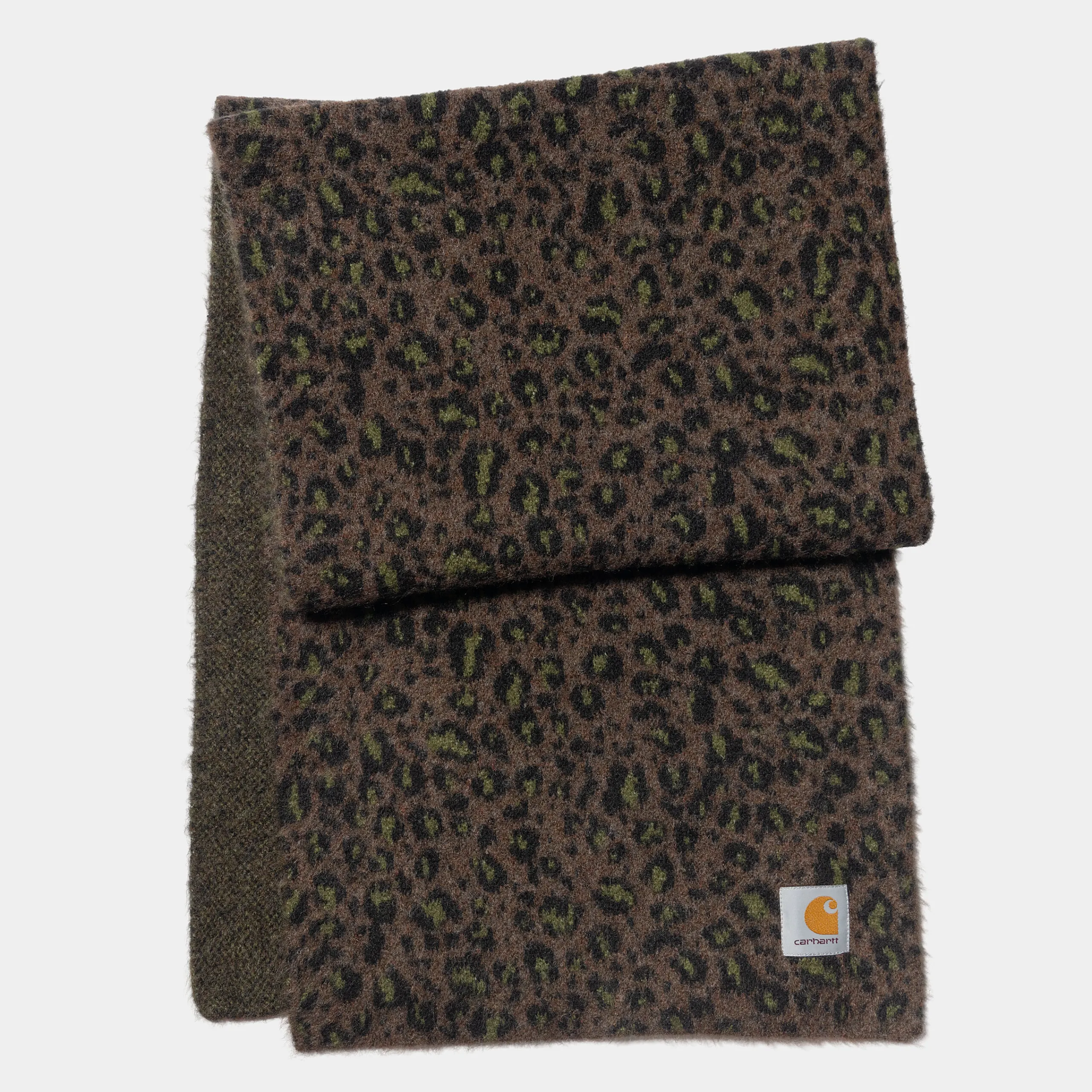 Accessoires|Accessoires>Carhartt WIP Palmer Scarf Camo Leo Jacquard, Tamarind