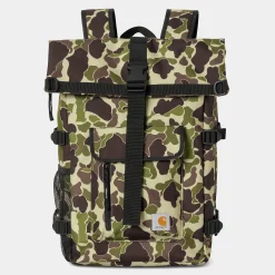 Accessoires|Accessoires>Carhartt WIP Philis Backpack Camo Duck Green