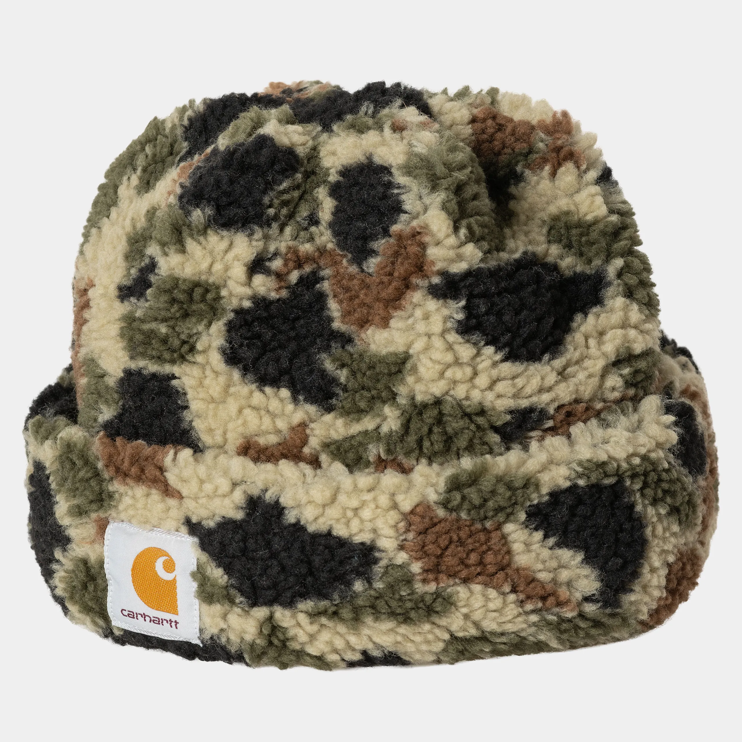 Accessoires|Mützen>Carhartt WIP Prentis Beanie Camo Duck Jacquard, Green