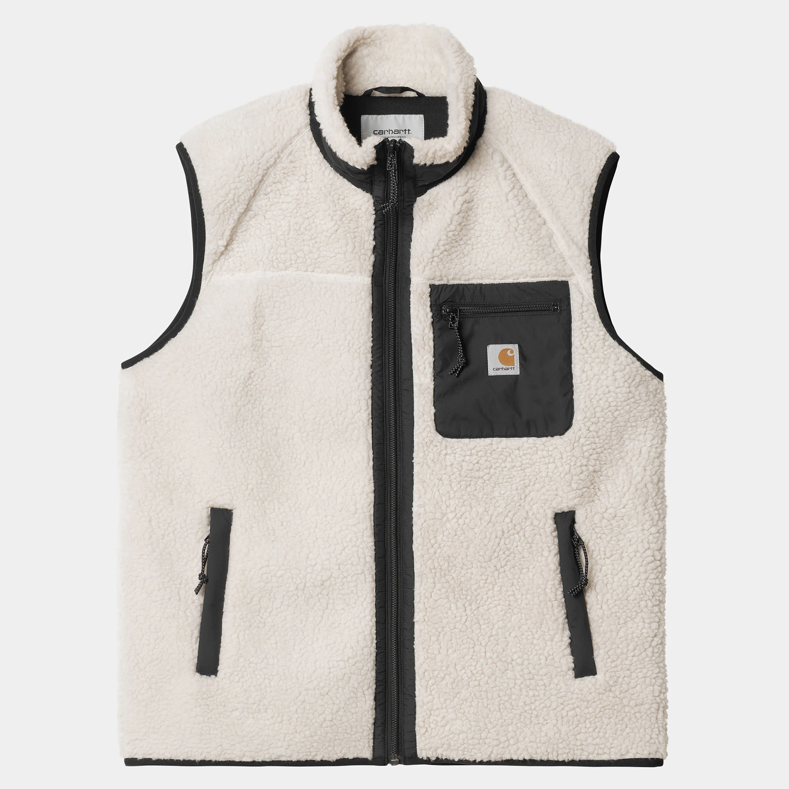 Jacken & Mäntel>Carhartt WIP Prentis Vest Liner Moonbeam / Black