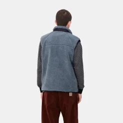 Jacken & Mäntel>Carhartt WIP Prentis Vest Liner Dove Grey / Black