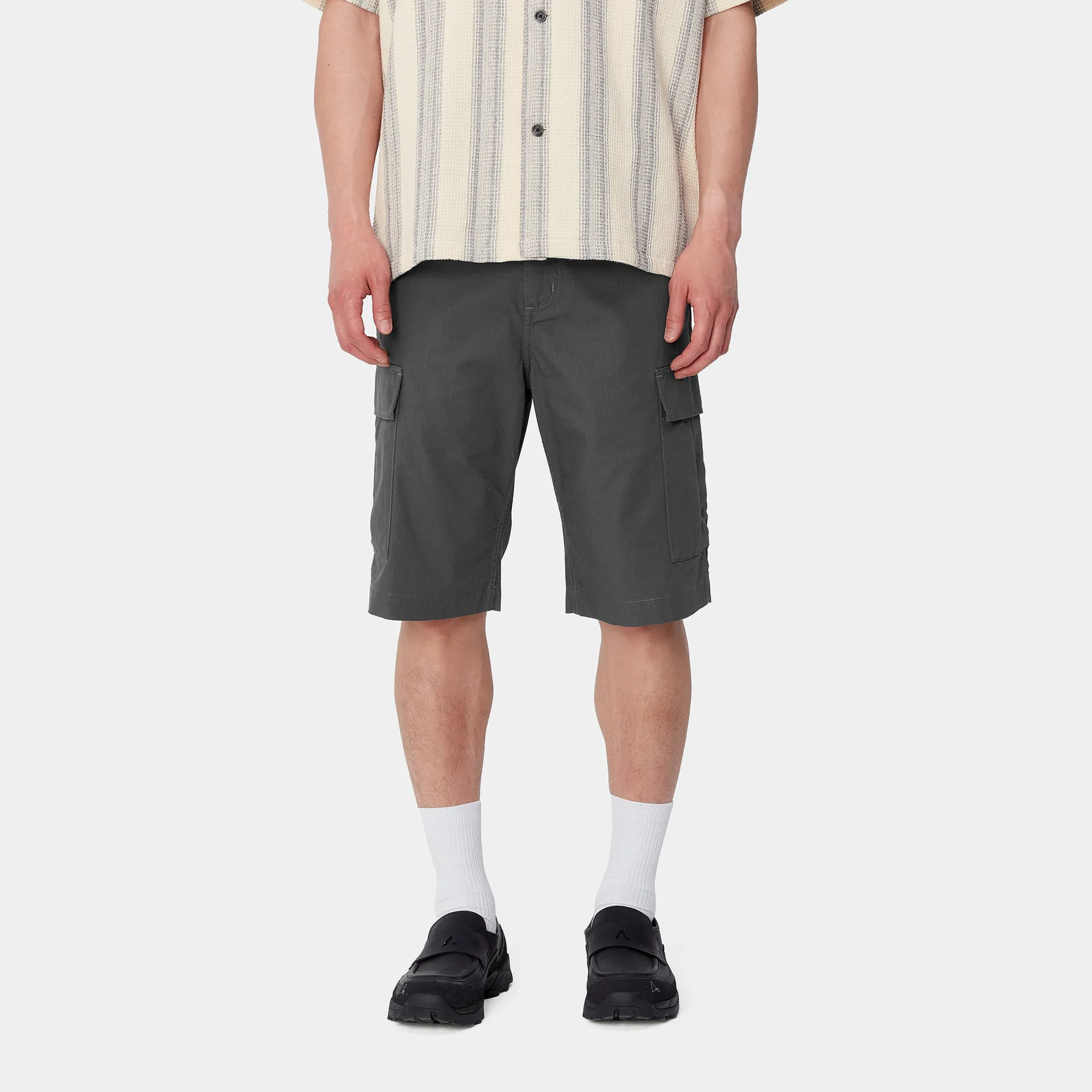 Shorts & Badehosen>Carhartt WIP Regular Cargo Short Graphite