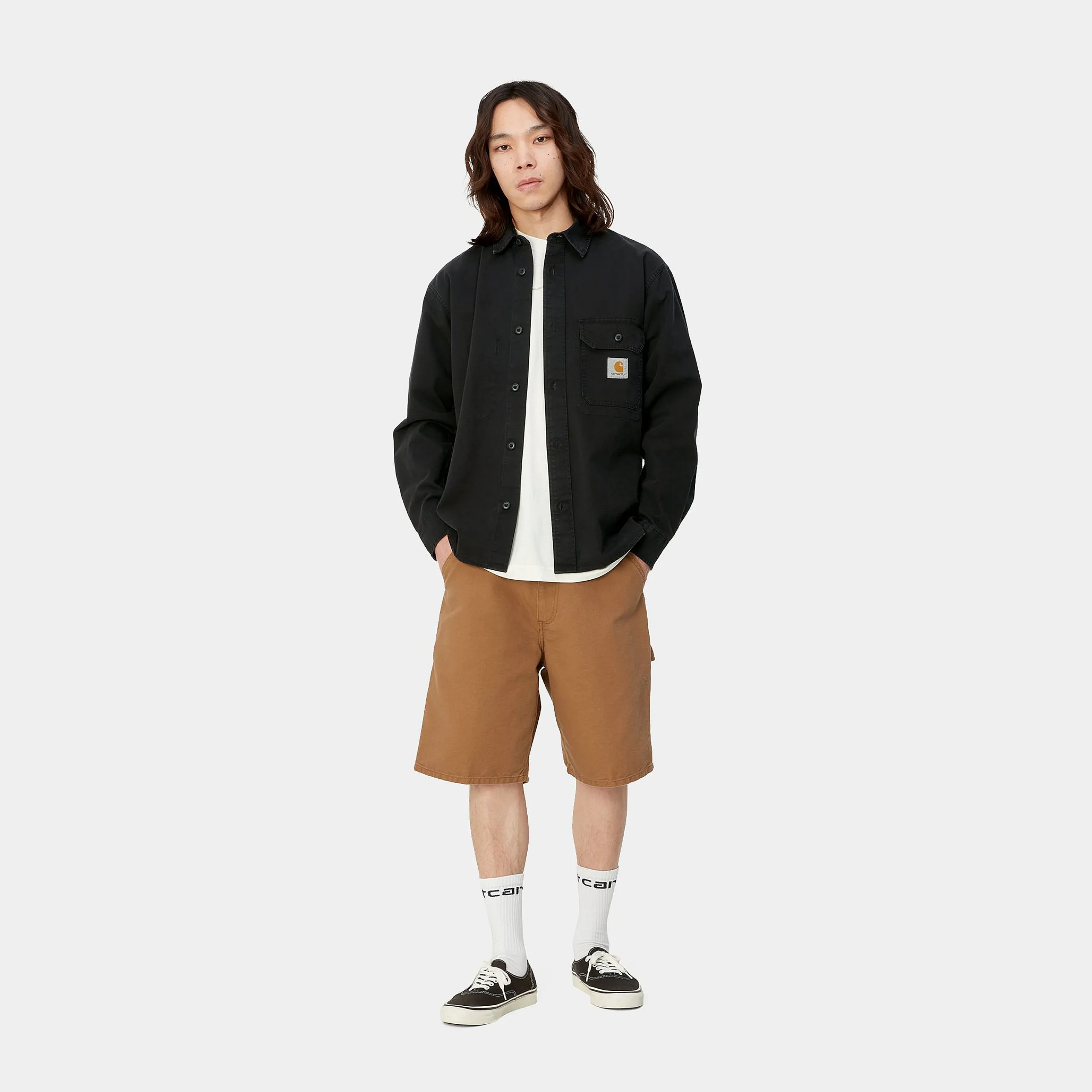 Hemden|Jacken & Mäntel>Carhartt WIP Reno Shirt Jac Black