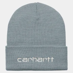 Accessoires|Accessoires>Carhartt WIP Script Beanie Dove Grey / Wax