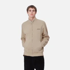 Sweats>Carhartt WIP Script Embroidery Jacket Wall / Black