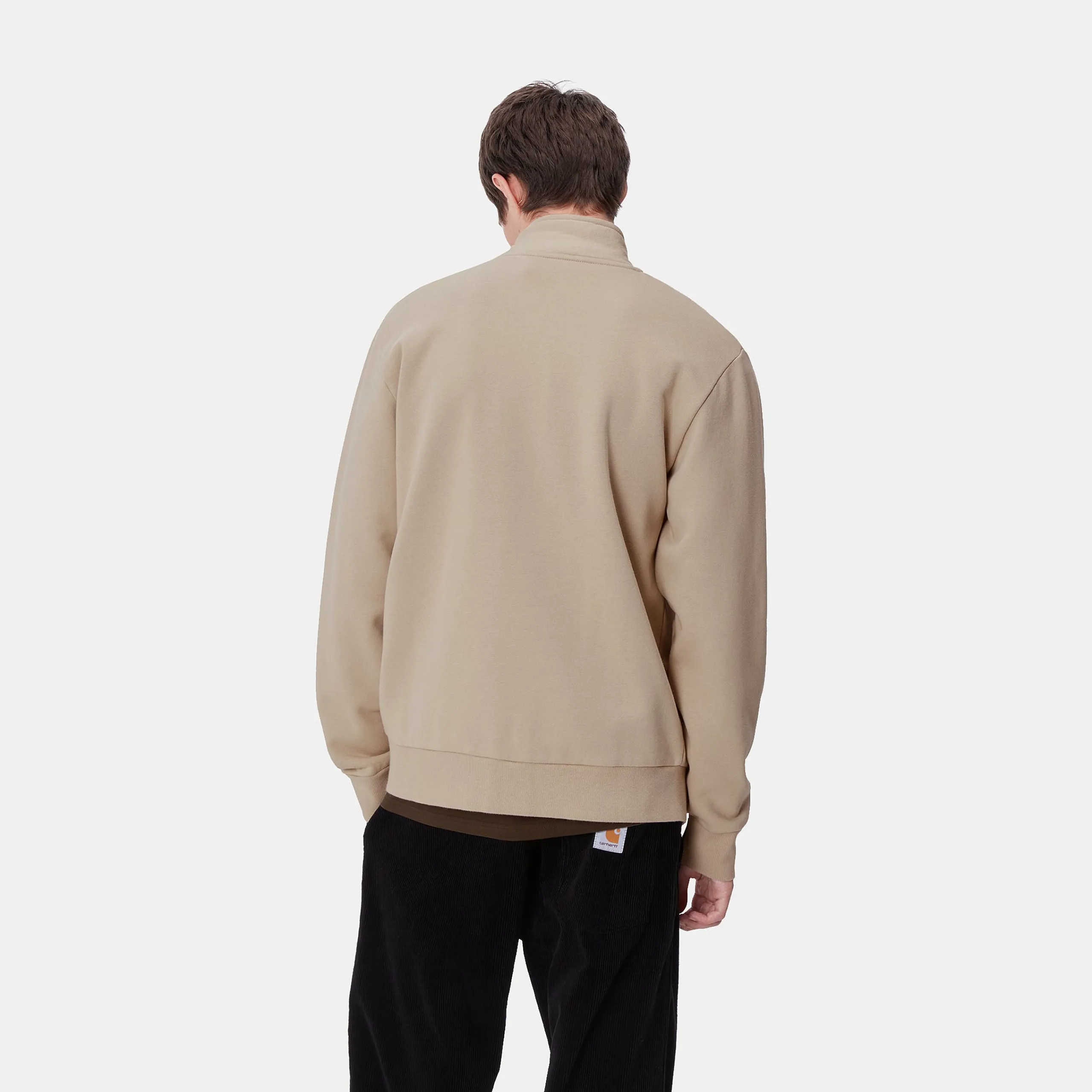 Sweats>Carhartt WIP Script Embroidery Jacket Wall / Black