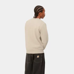 Sweats>Carhartt WIP Script Embroidery Sweat Wall / Black