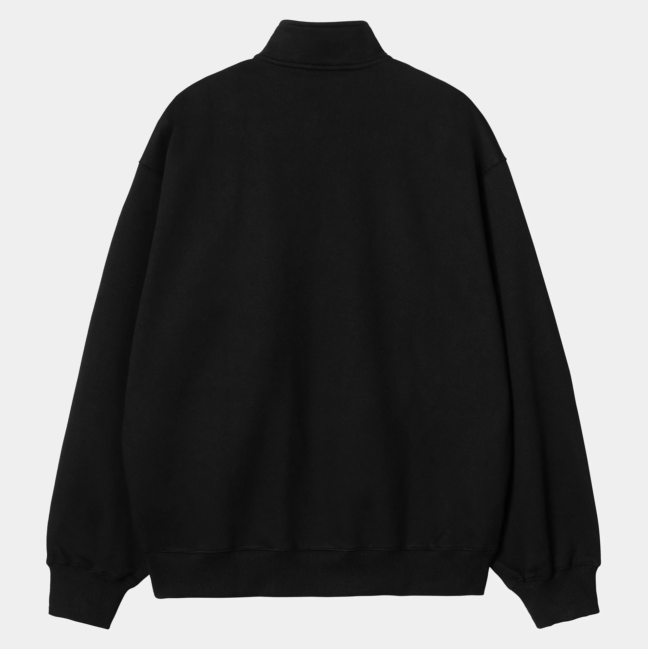 Sweats>Carhartt WIP Script Half Zip Sweatshirt Black / White