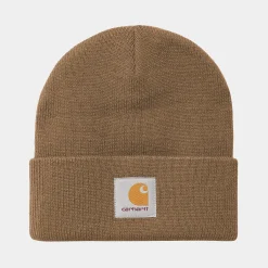 Accessoires|Accessoires>Carhartt WIP Short Watch Hat Chocolate