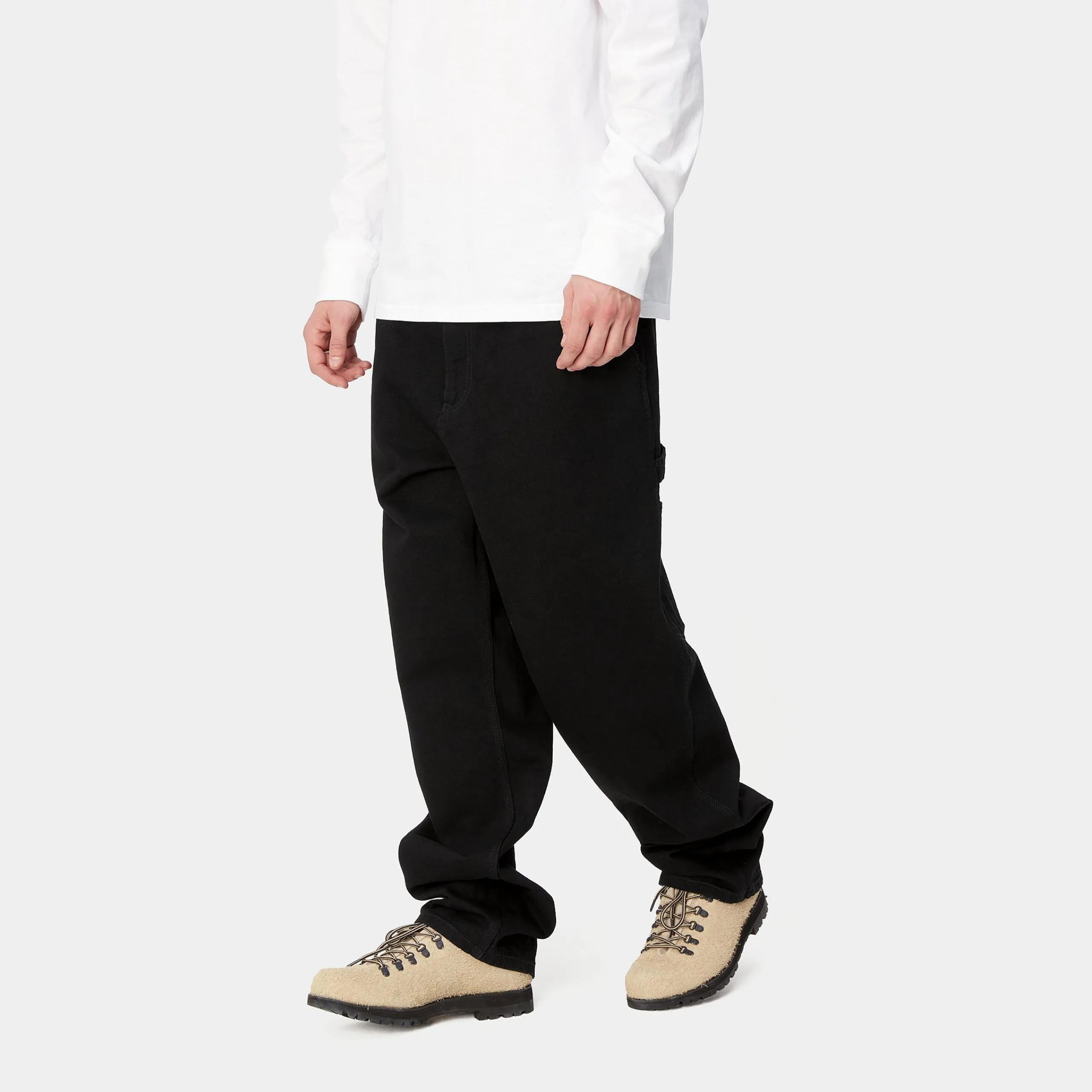 Denim|Hosen>Carhartt WIP Single Knee Pant Black