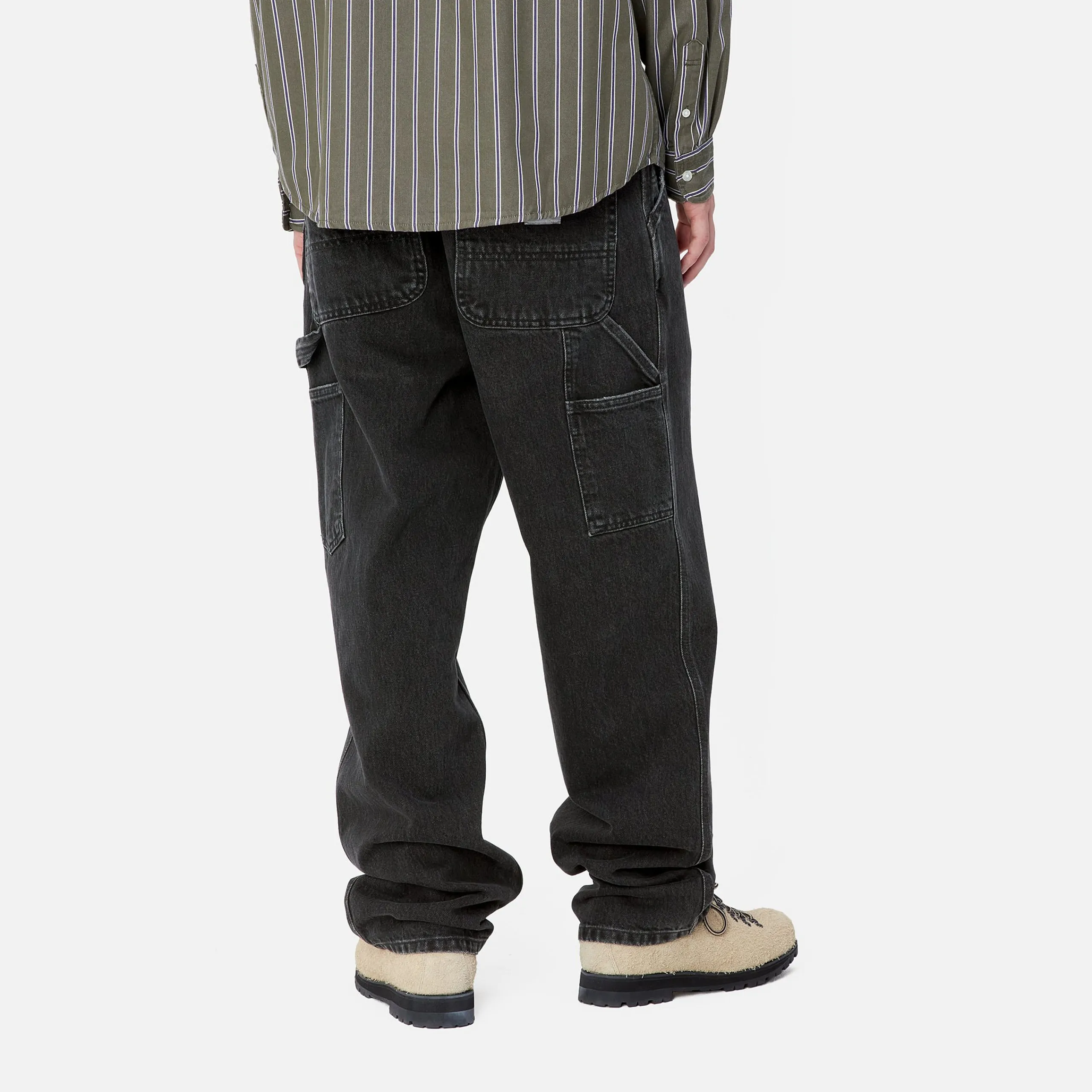 Denim|Hosen>Carhartt WIP Single Knee Pant Black