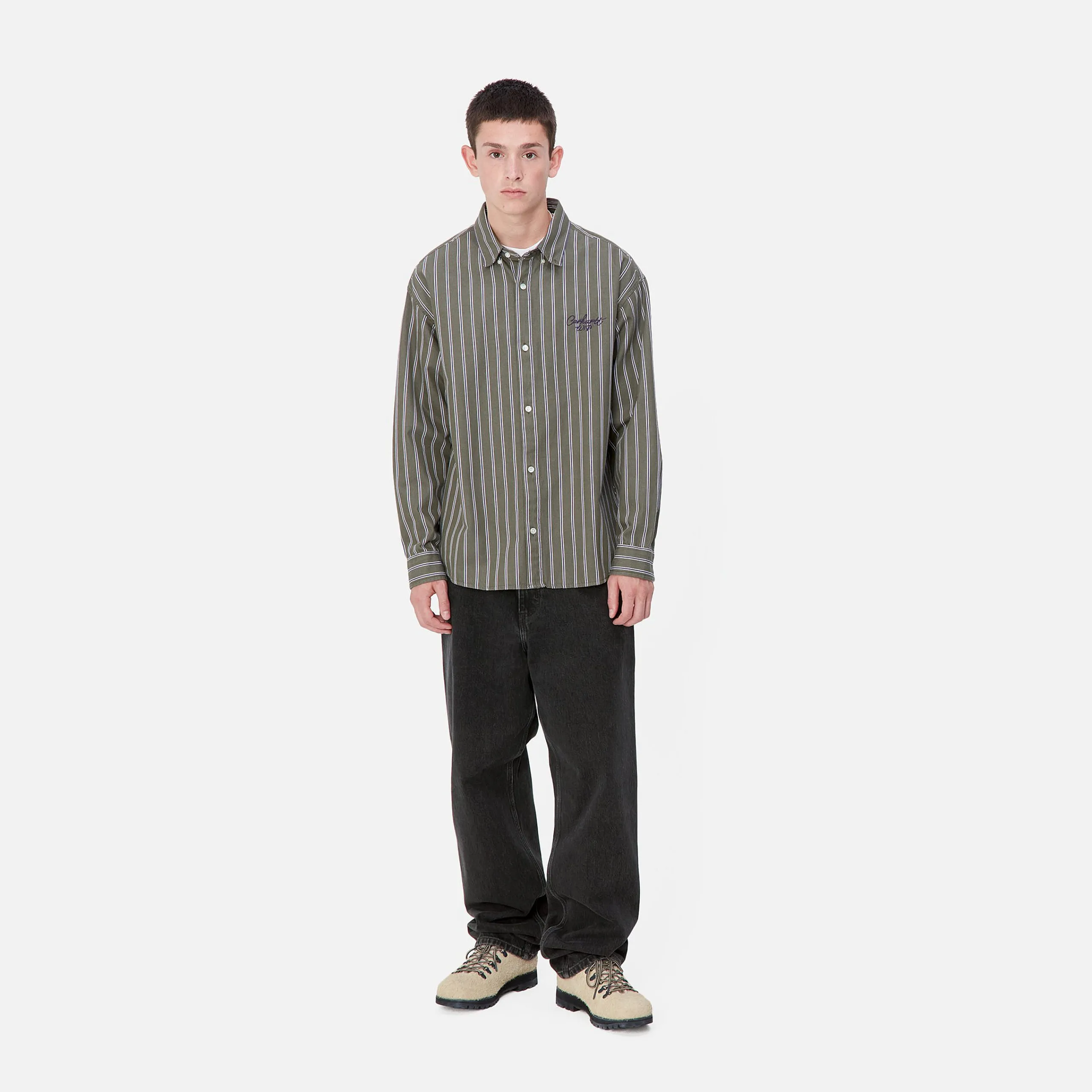 Denim|Hosen>Carhartt WIP Single Knee Pant Black