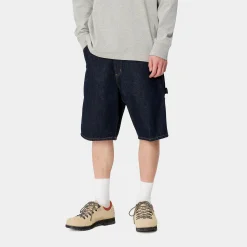 Denim|Shorts & Badehosen>Carhartt WIP Single Knee Short Blue
