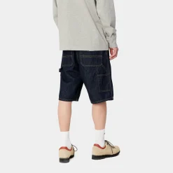 Denim|Shorts & Badehosen>Carhartt WIP Single Knee Short Blue