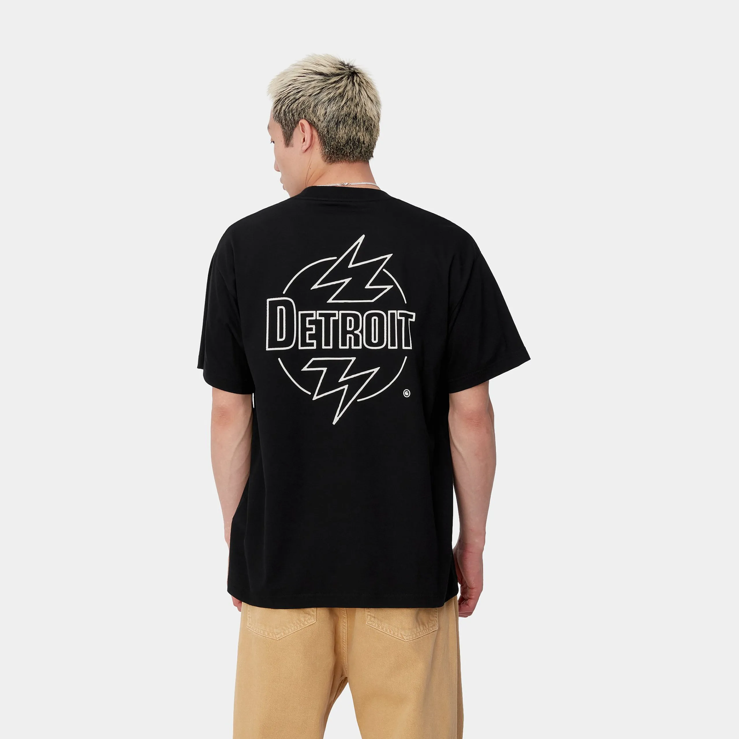 T-Shirts & Polos>Carhartt WIP S/S Ablaze T-Shirt Black / Wax