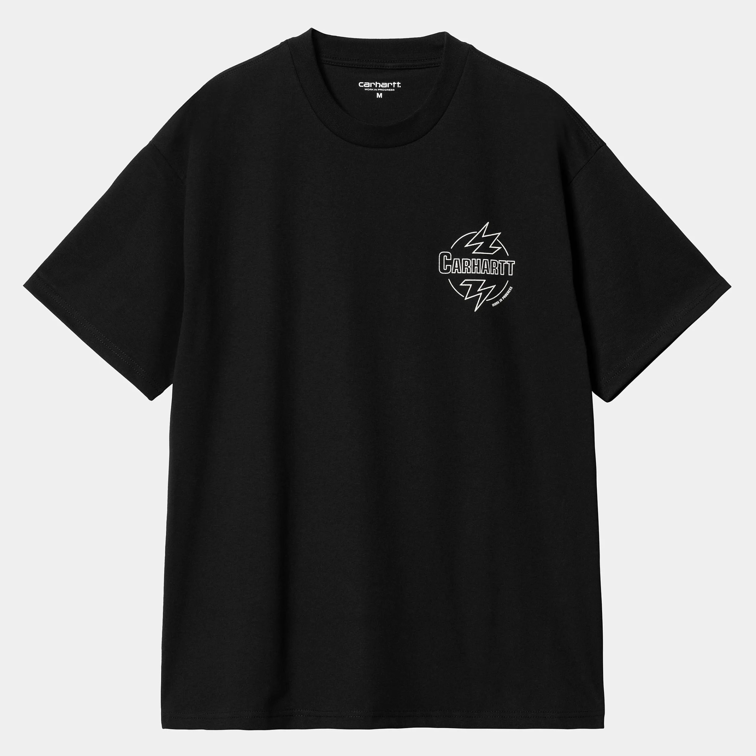 T-Shirts & Polos>Carhartt WIP S/S Ablaze T-Shirt Black / Wax