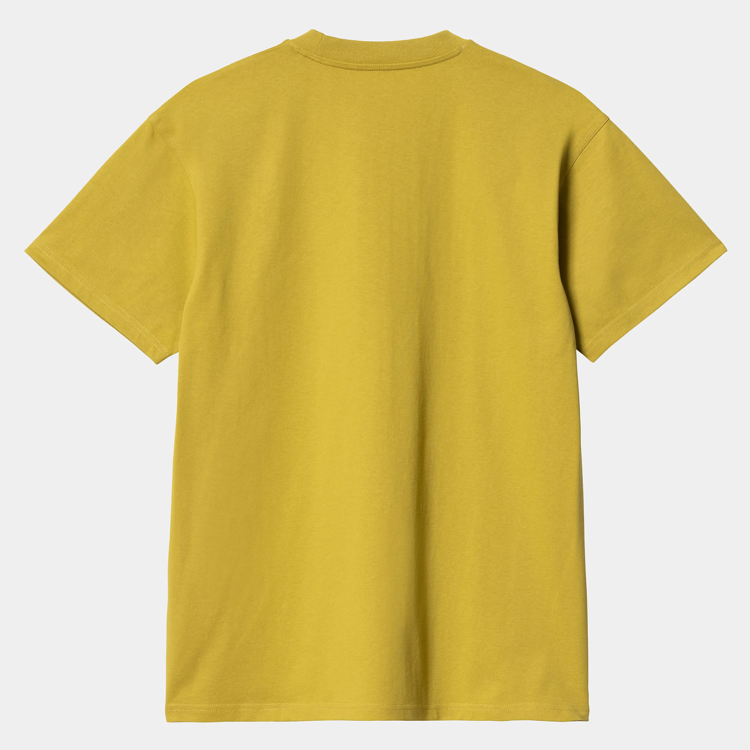 T-Shirts & Polos>Carhartt WIP S/S American Script T-Shirt Golden Olive