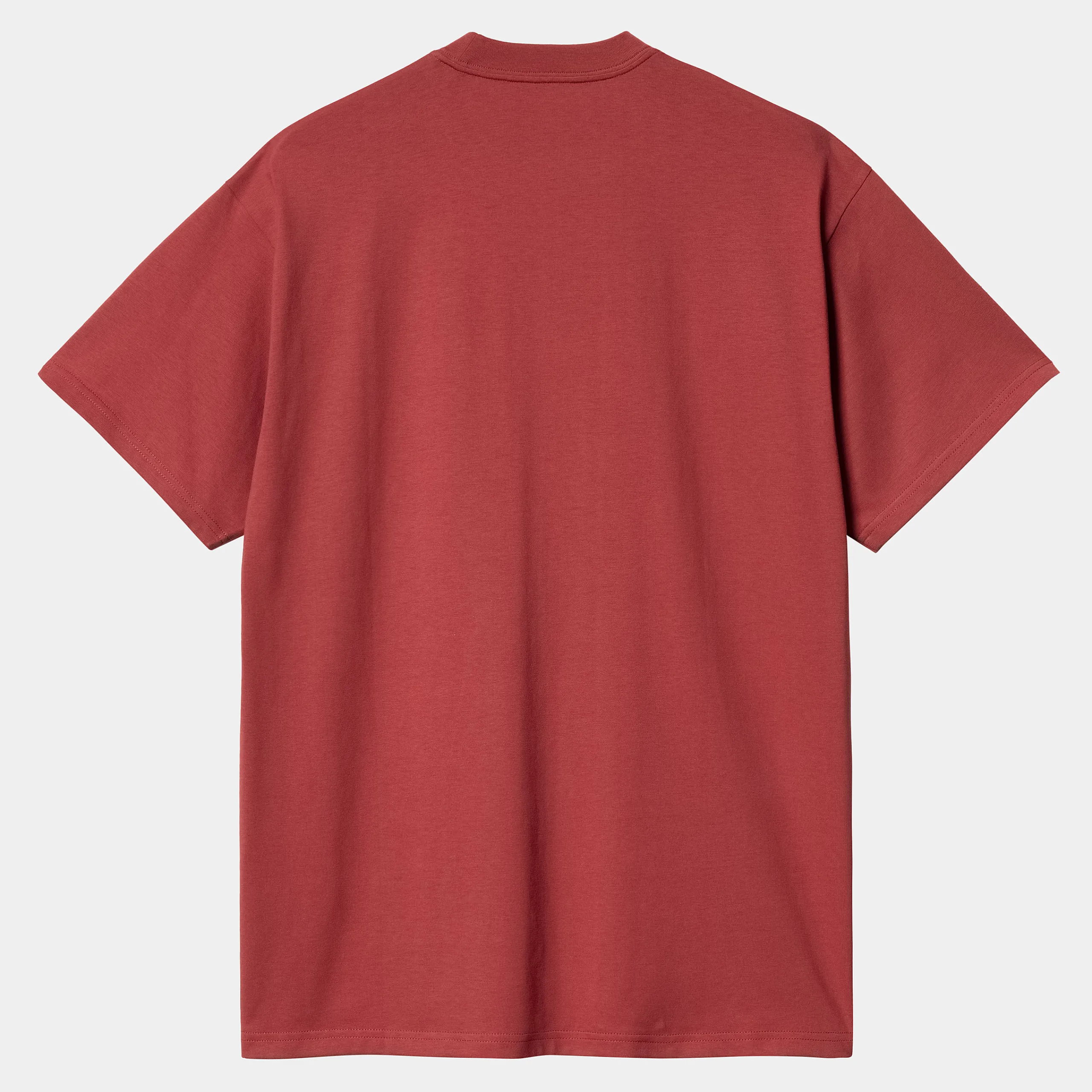 T-Shirts & Polos>Carhartt WIP S/S Amour Pocket T-Shirt Tuscany / White