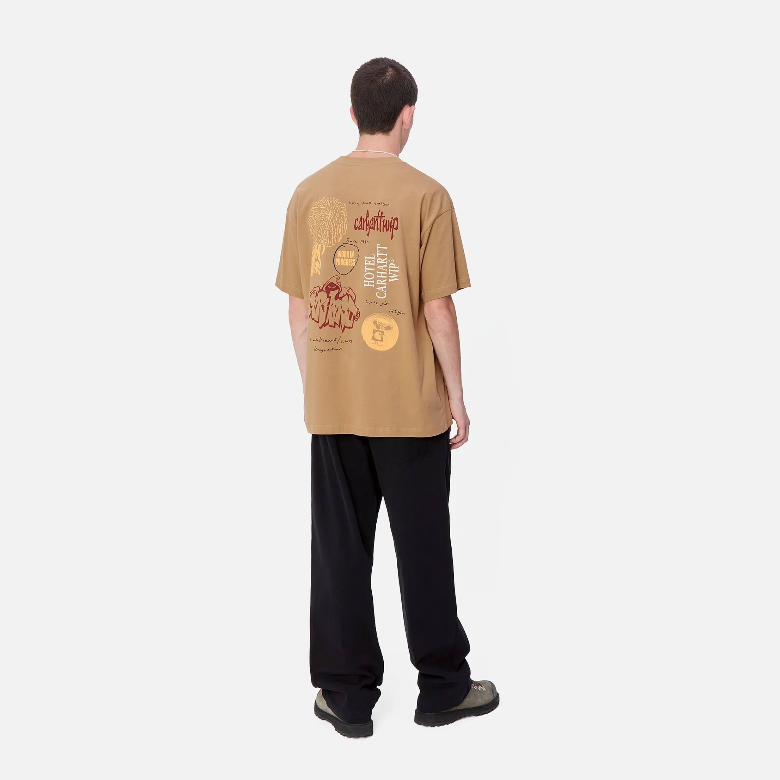T-Shirts & Polos>Carhartt WIP S/S Archivo T-Shirt Peanut