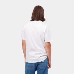 T-Shirts & Polos>Carhartt WIP S/S Base T-Shirt White / Black