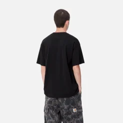 T-Shirts & Polos>Carhartt WIP S/S Brush WIP T-Shirt Black