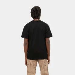 T-Shirts & Polos>Carhartt WIP S/S Chase T-Shirt Black / Gold