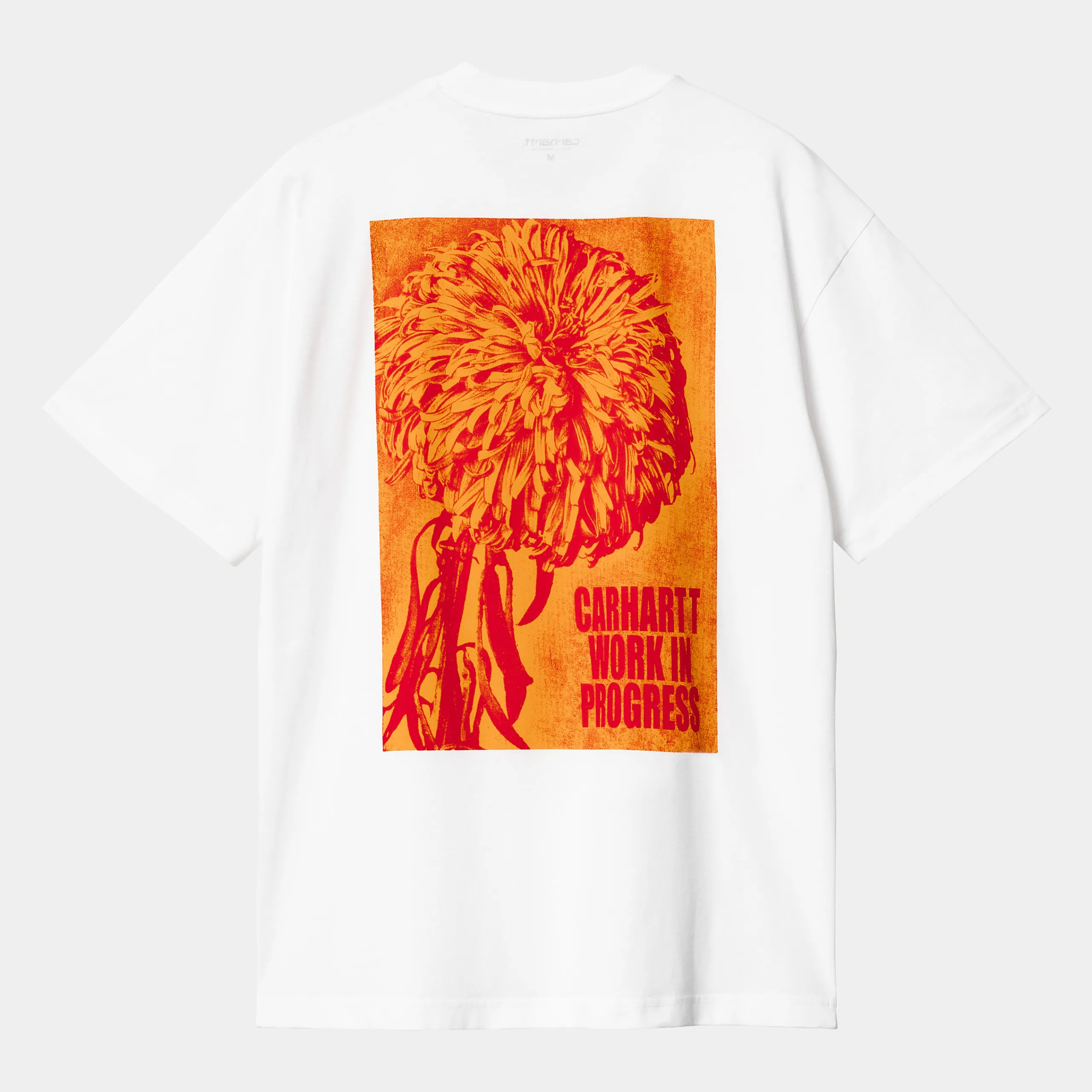 T-Shirts & Polos>Carhartt WIP S/S Chrysanthemum T-Shirt White