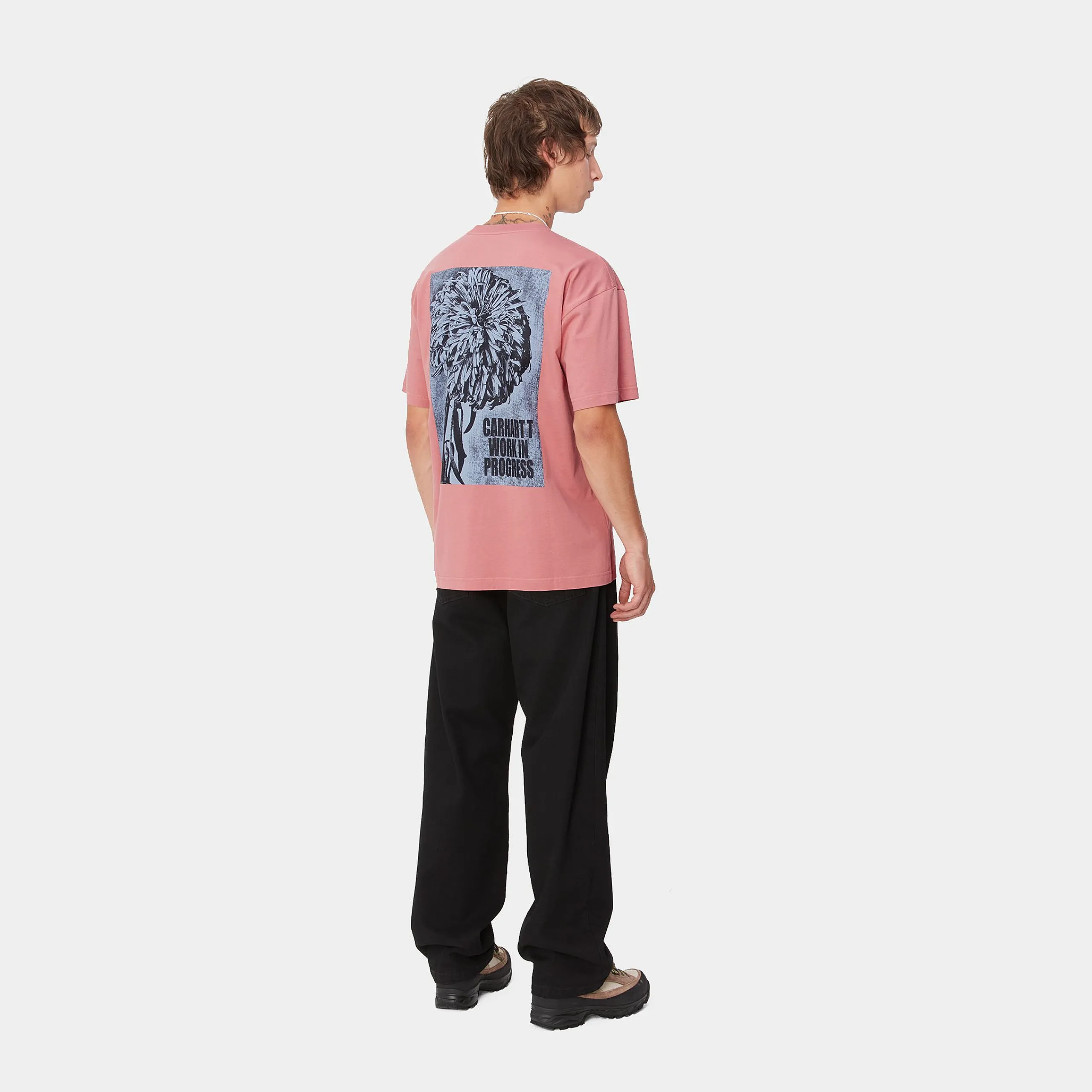 T-Shirts & Polos>Carhartt WIP S/S Chrysanthemum T-Shirt Dusty Rose