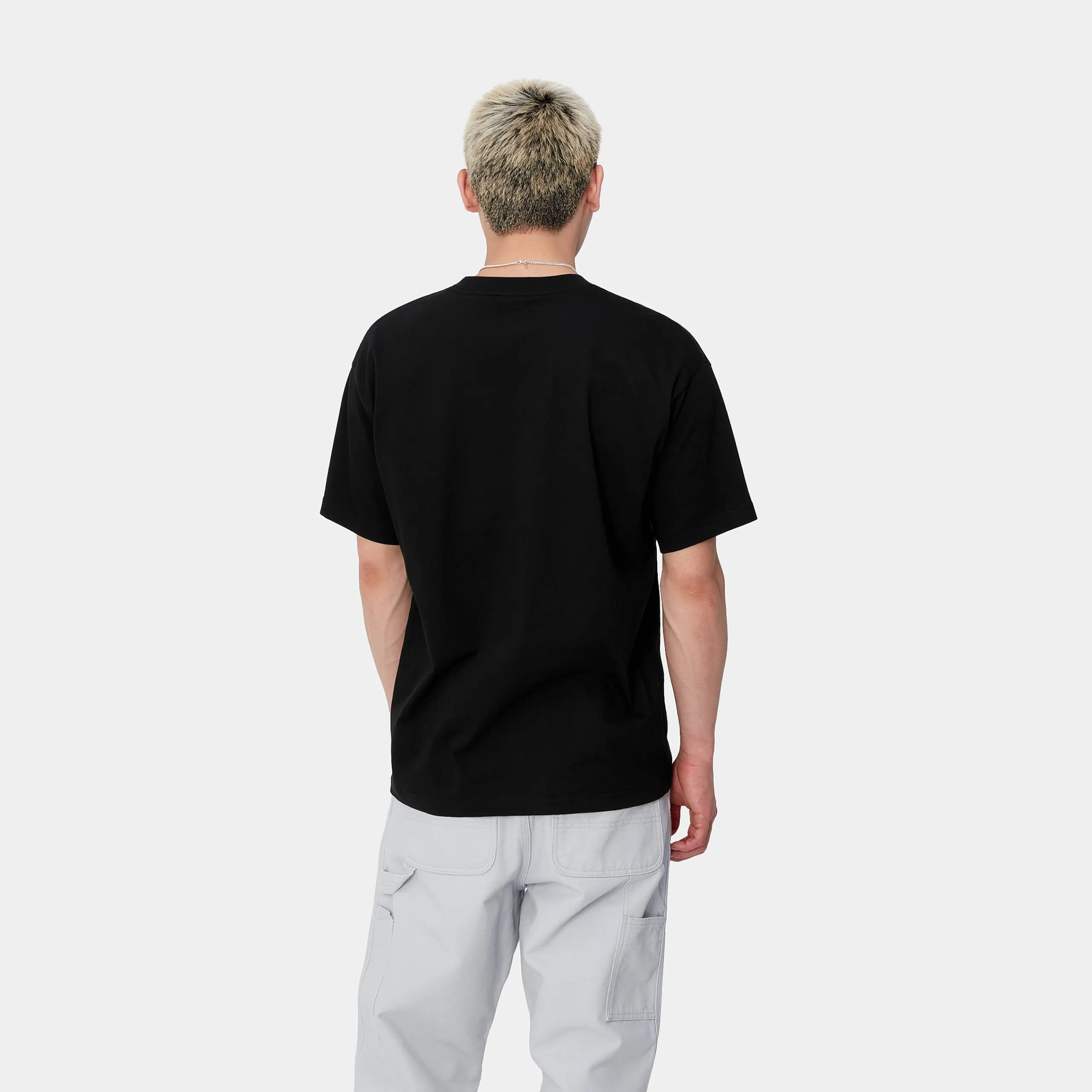 T-Shirts & Polos>Carhartt WIP S/S Clam T-Shirt Black