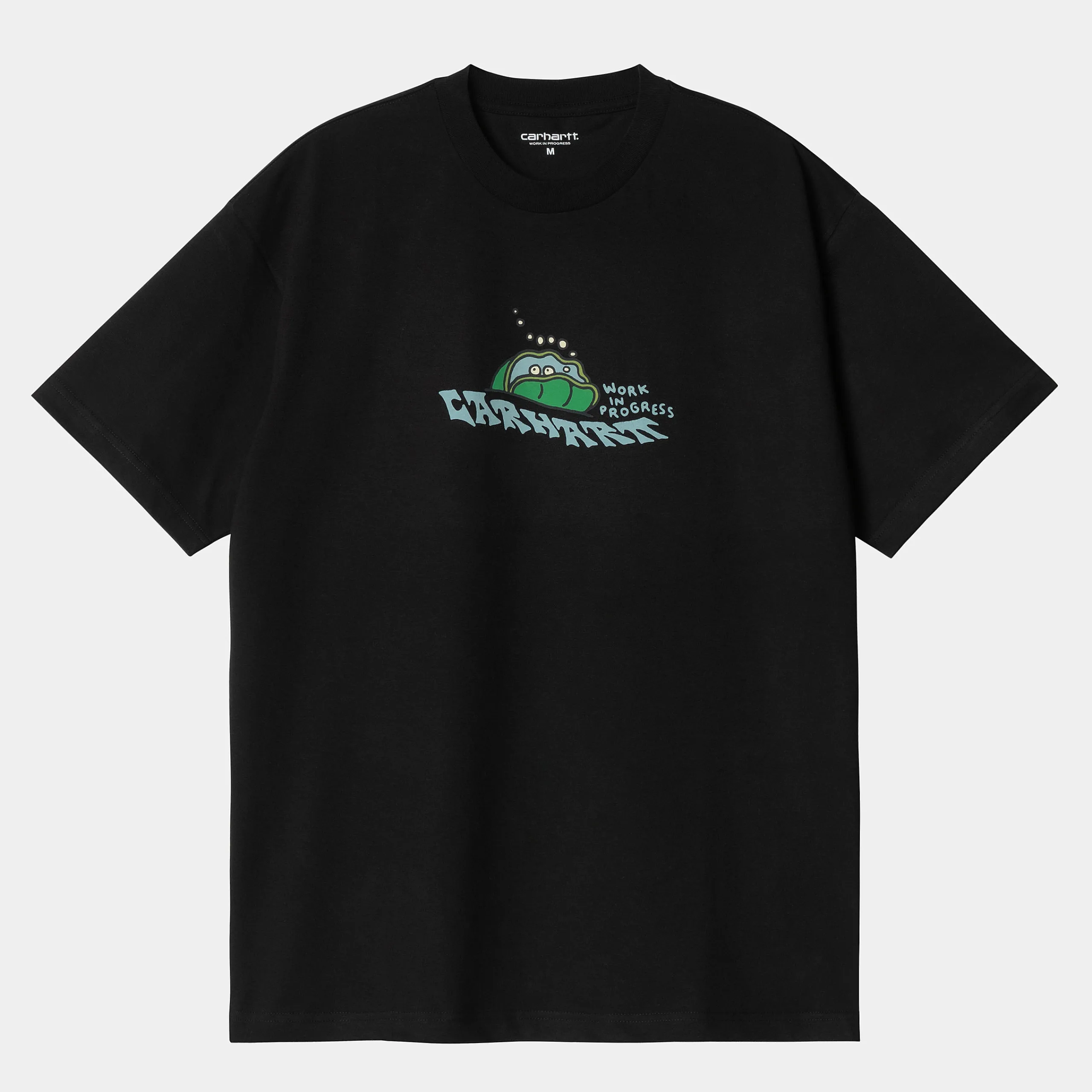 T-Shirts & Polos>Carhartt WIP S/S Clam T-Shirt Black