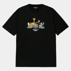 T-Shirts & Polos>Carhartt WIP S/S Coffee T-Shirt F24 Black