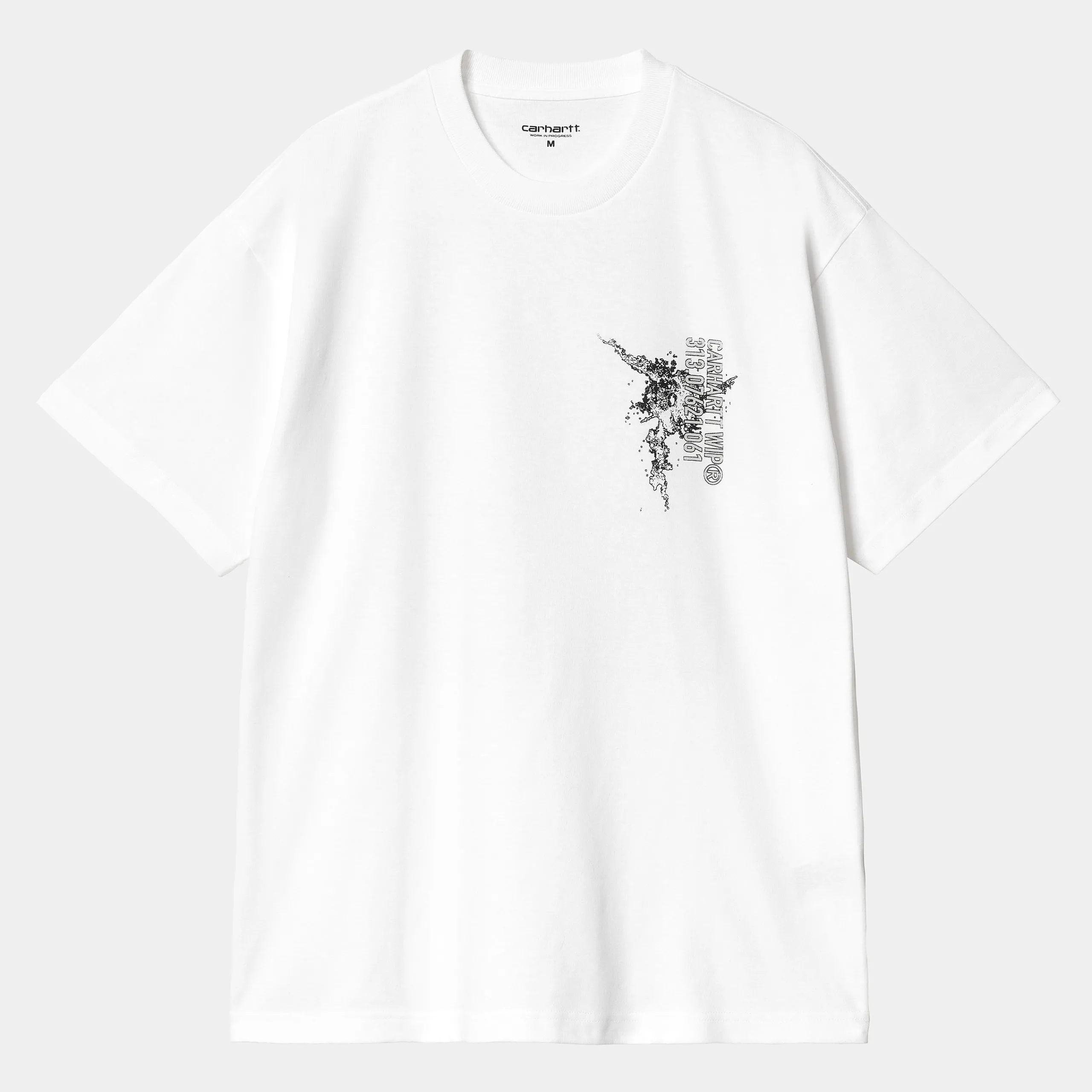T-Shirts & Polos>Carhartt WIP S/S Coordinate 02 T-Shirt White